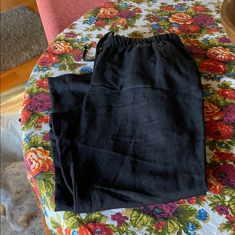 Women’s  Black Drawstring Pants